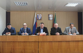 В Хивском районе прошло заседание коллегии