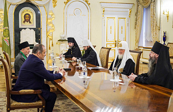Сергей Меликов встретился с Патриархом Московским и всея Руси Кириллом