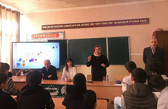 В Хасавюрте продолжается цикл профилактических бесед со школьниками