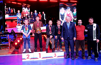 Сайгидахмед Ахмедов принял участие в открытии Всероссийского турнира по вольной борьбе среди юношей в Гумбетовском районе