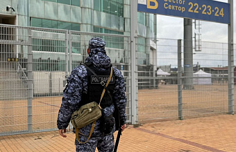 В Дагестане росгвардейцы обеспечили безопасность футбольного матча Российской премьер-лиги