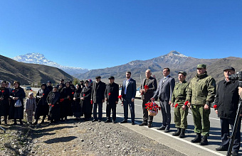 «Сад памяти» открыли в Докузпаринском районе