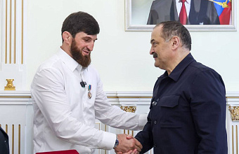 Магомед Анкалаев награжден орденом «За заслуги перед Республикой Дагестан»