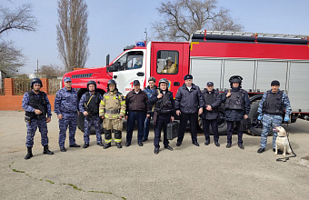 В Кизилюртовском районе провели учебно-тренировочные мероприятия по обеспечению безопасности