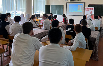 Школьники Кизлярского района приняли участие в патриотической игре «Наследники Победы»