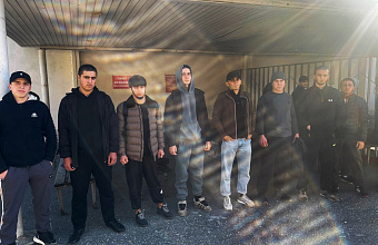 17 призывников из Кайтагского района пополнили ряды Российской армии