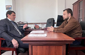 Будун Будунов и Егор Тарадин обсудили вопросы развития массового футбола в Дагестане