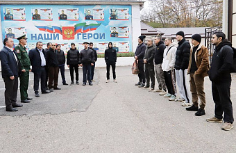 9 новобранцев из Табасаранского района отправились на срочную службу