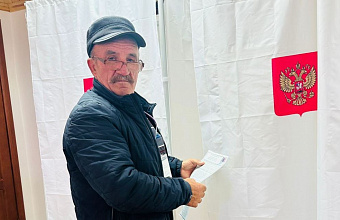 Отец кавалера ордена Мужества проголосовал на выборах президента России