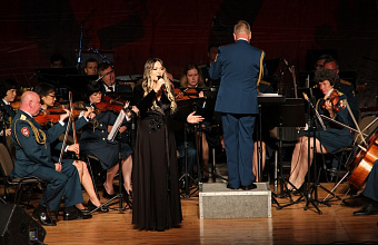 Образцово-показательный оркестр войск Росгвардии открыл фестиваль «Дагестанские фанфары»