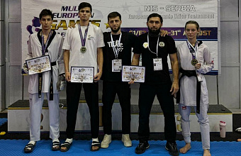 Еще три медали добыли дагестанцы на Мультииграх в Сербии