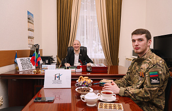 Гасан Османов поддержал инициативу участника СВО по созданию футбольной команды для бойцов с ампутацией