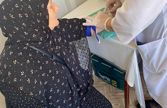 В рамках нацпроекта «Демография» в Ахтынском районе медобследование прошло около 200 пожилых граждан