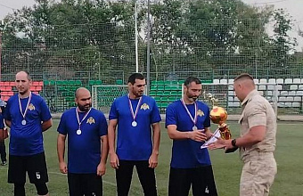 Дагестанские росгвардейцы стали призерами окружного чемпионата по мини-футболу