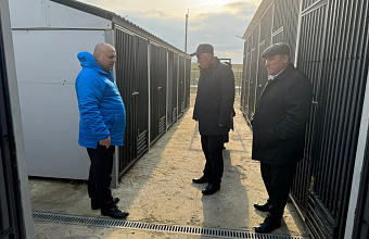 Глава ветеринарного комитета Дагестана оценил работу нового приюта для животных в Дербенте