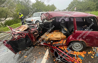Один человек погиб при столкновении легковушки и «КамАЗа» в Дагестане