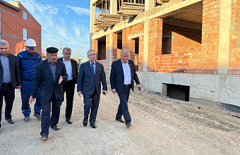 Юрий Левицкий побывал с рабочей поездкой в Хасавюрте