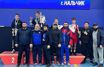Три «золота» добыли дагестанские вольники на старте турнира в Нальчике