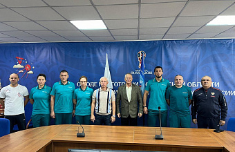 Президент Союза тхэквондо России напутствовал дагестанского паралимпийца