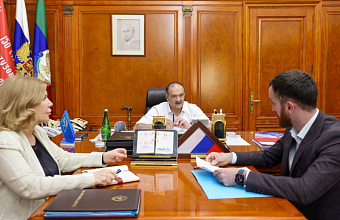 Глава Дагестана встретился с Темирланом Абуталимовым