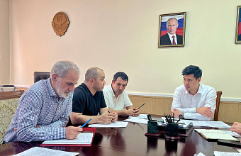 Ход работ по строительству магистрального водовода обсудили на совещании в Минстрое Дагестана