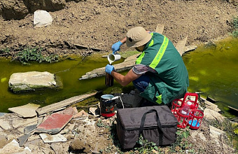 В Карабудахкентском районе выявлен несанкционированный сброс сточных вод в озеро Малое Турали