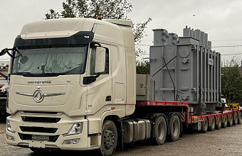 На подстанцию «Ярыксу» в Хасавюрте доставили новый мощный трансформатор