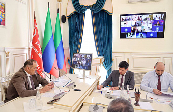 Сергей Меликов и Александр Ломакин провели совещание по реализации крупных проектов в Дагестане