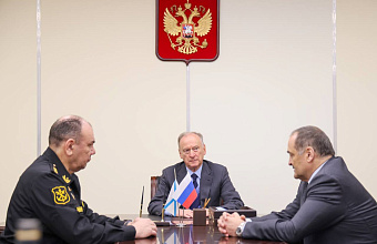 Трехсторонняя встреча Сергея Меликова, Николая Патрушева и Александра Моисеева прошла в Дагестане