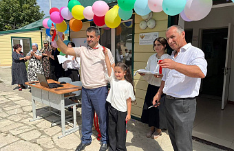 Еще в двух школах Табасаранского района открыли центры образования «Точка роста»