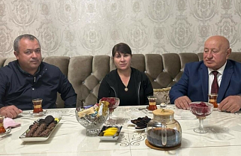 Представители ведомственной охраны ж/д транспорта России посетили семью участников СВО