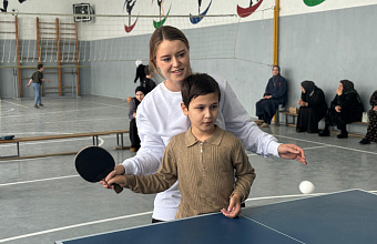 Для детишек с проблемами здоровья в Кизлярском районе провели спортивный праздник