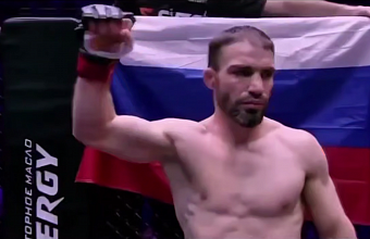 Абдулмуталип Гайирбегов одержал победу на турнире по смешанным единоборствам SFC-12