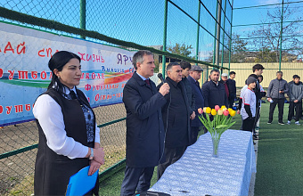 В Сулейман-Стальском районе стартовал муниципальный этап Школьной футбольной лиги