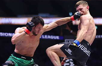 Усман Нурмагомедов защитил титул чемпиона PFL