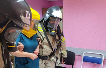 Слаженность действий в условиях ЧС проверили в Кизлярской центральной районной больнице