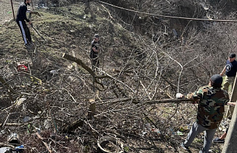 В Новолакском районе состоялся масштабный субботник