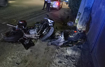 Водитель мотоцикла сбил насмерть пешехода в Махачкале