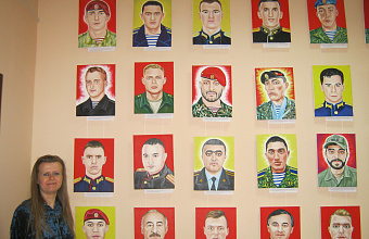 Портрет погибшего дагестанца-героя СВО будет представлен на выставке в Воронежской области