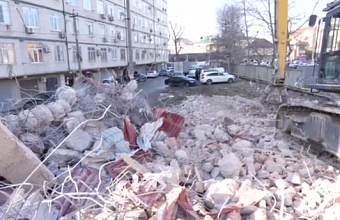 Незаконный дом на улице Чайкиной почти полностью снесен – власти Махачкалы