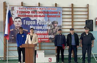 В Тарумовском районе прошел межрайонный турнир по кикбоксингу