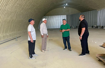 В Дагестане завершается строительство современного овощехранилища