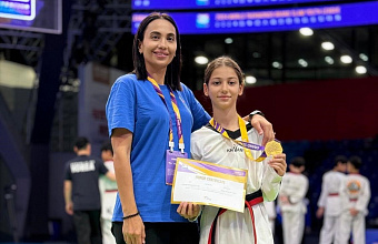 Дагестанская тхэквондистка победила на турнире в Китае