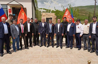 Памятник защитникам Отечества открыли в Хивском районе