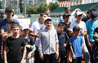 В Махачкале организовали выполнение ГТО для детей, обучающихся в примечетских мактабах